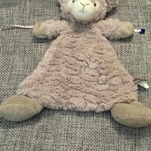 Demdaco Luna Llama Rattle Blankie